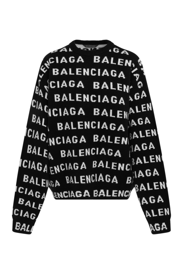 Balenciaga oversized wool jumper with an all-over logo print
180452 - photo 1