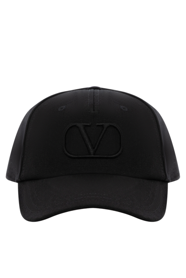Valentino a versatile black baseball cap with an embossed logo. 180566 - photo 1