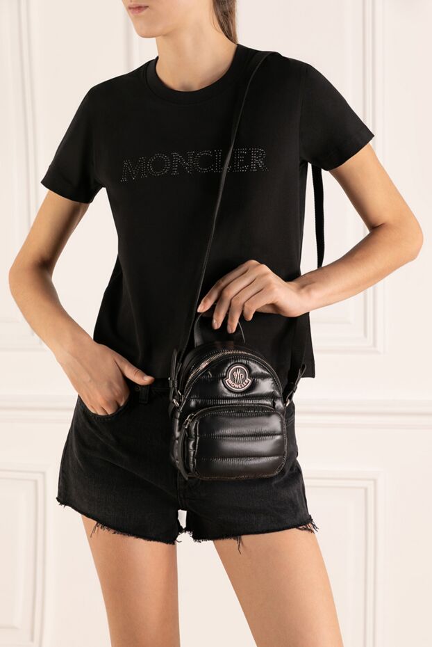 Moncler black women's everyday bag 180586 - photo 2