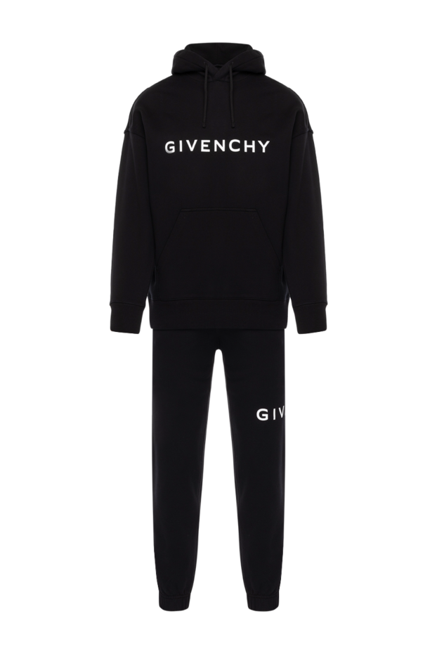Givenchy костюм прогулочный мужской черный с капюшоном 180695 - фото 1