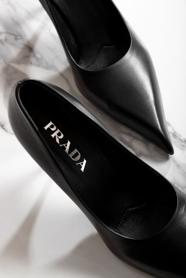 Prada women's heels made of genuine leather 180805 - photo 2