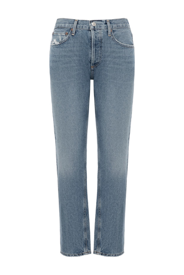 Citizens of Humanity women's basic light blue jeans with decorative fringe at the pocket
181079 - photo 1