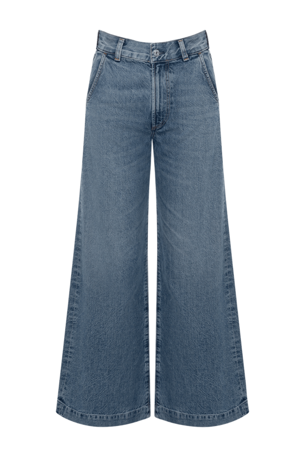Citizens of Humanity women's wide blue jeans made of cotton and lyocell 181083 - photo 1