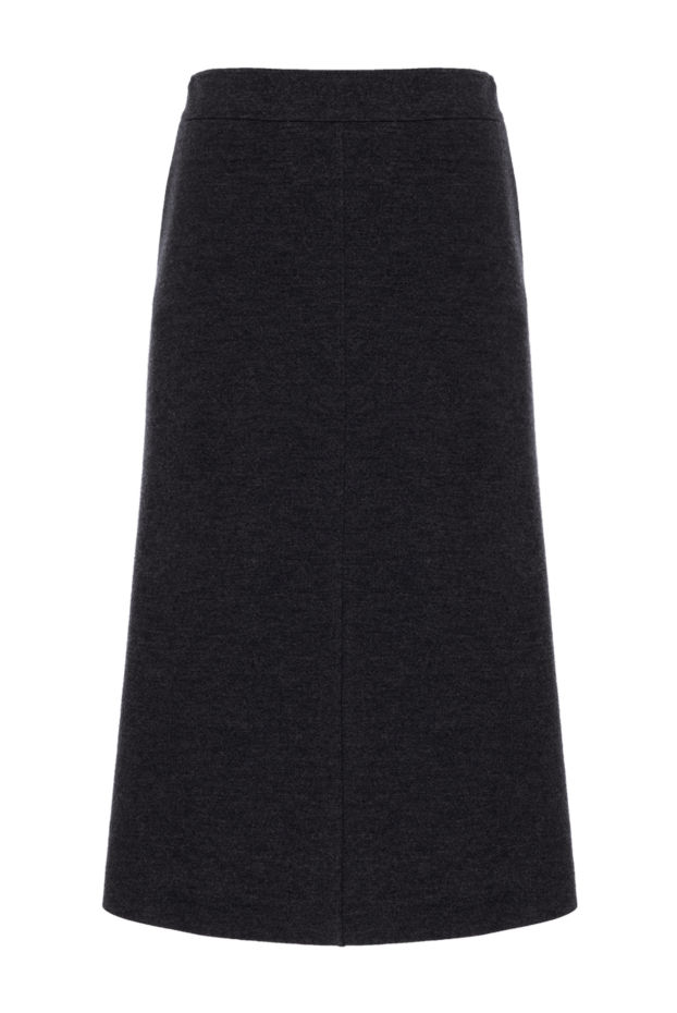Brunello Cucinelli long cashmere maxi skirt gray 181167 - photo 1