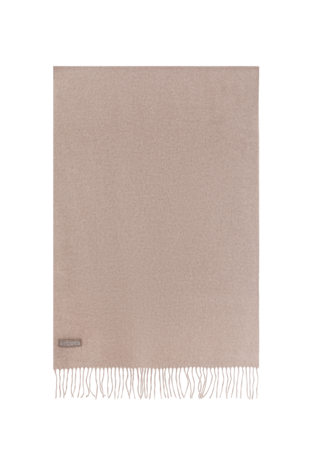 Brunello Cucinelli women's scarf with fringed silk brown 181228 - photo 1