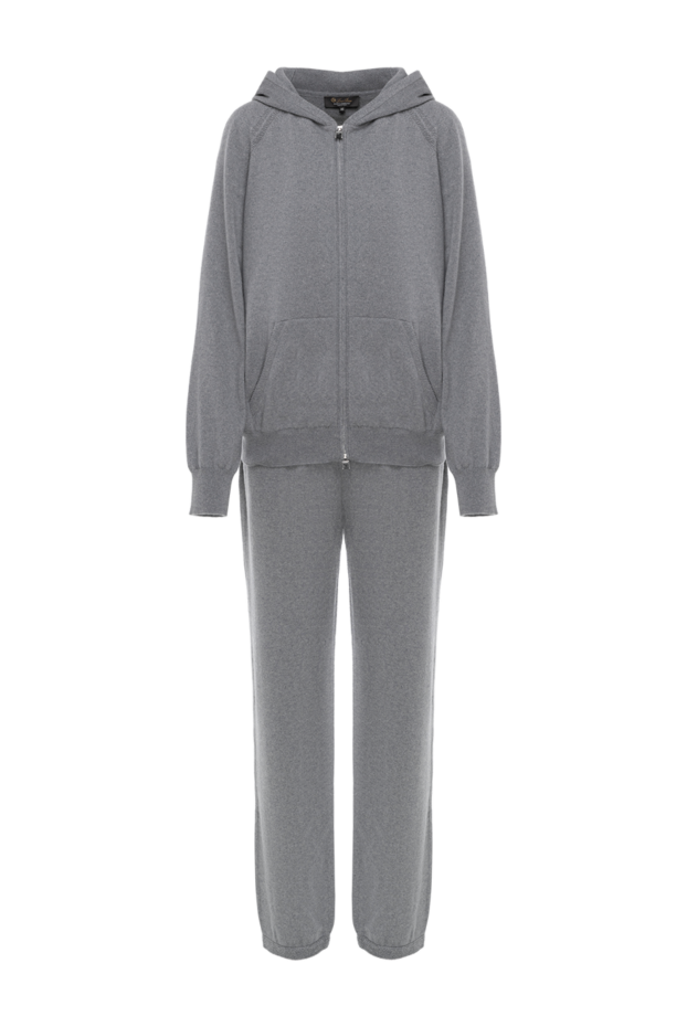 Loro Piana gray cashmere walking suit with a hood 184587 - photo 1