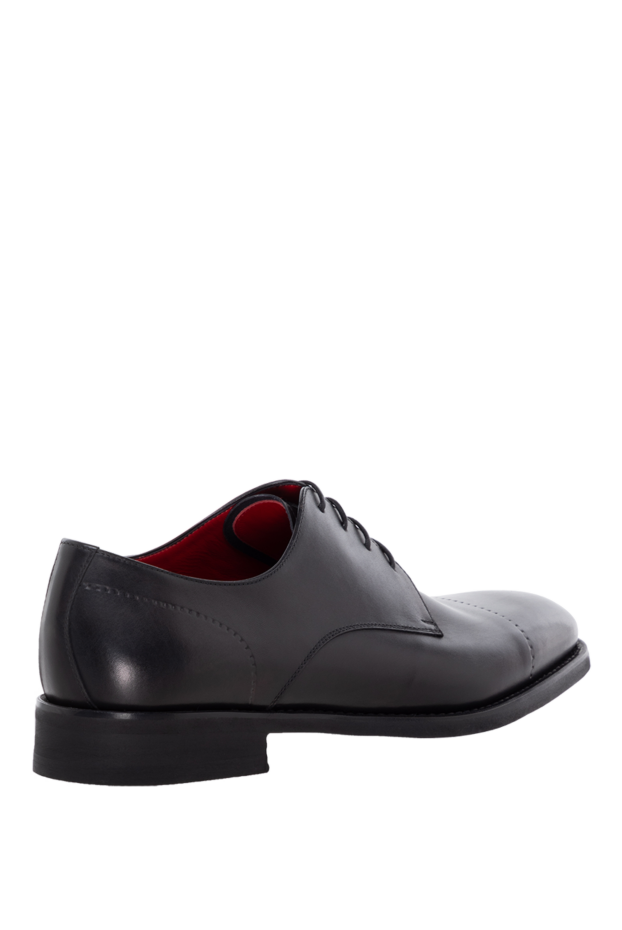 Barrett men's black leather shoes 184699 - photo 3
