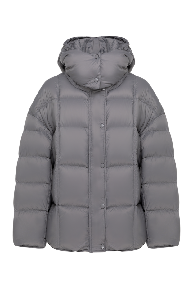 Fleur de Paris women's gray down jacket with a hood 184733 - photo 1