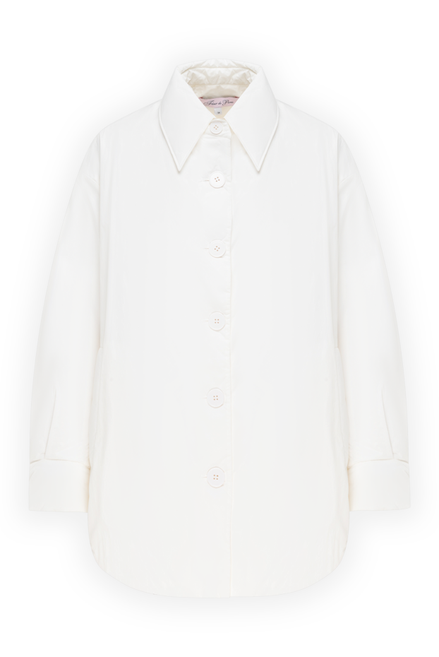 Fleur de Paris women's white nylon jacket 184737 - photo 1