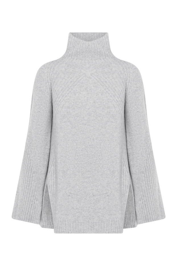 Max&Moi gray women's cashmere ribbed jumper 184806 - photo 1