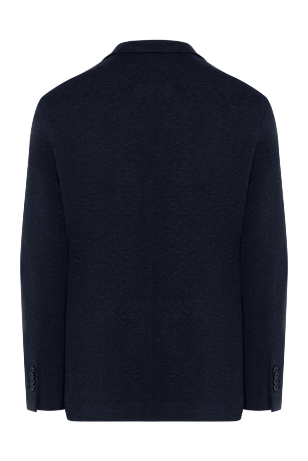 Sartoria Latorre cotton jacket single-breasted men's blue 184978 - photo 2