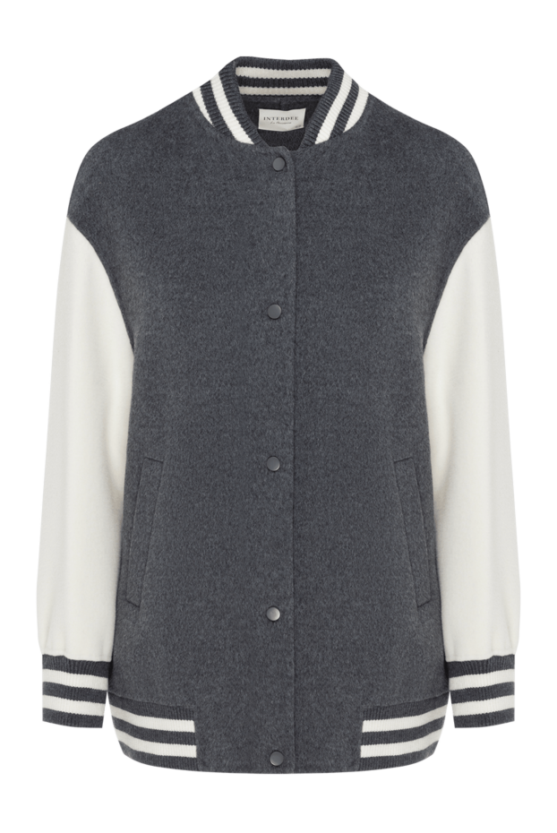 Interdee woolen jacket for women gray 184999 - photo 1