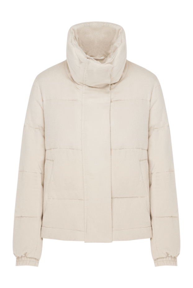 Interdee women's beige jacket with high collar 185002 - photo 1