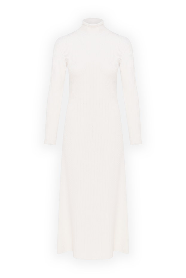D.Exterior white long knitted dress 185027 - photo 1