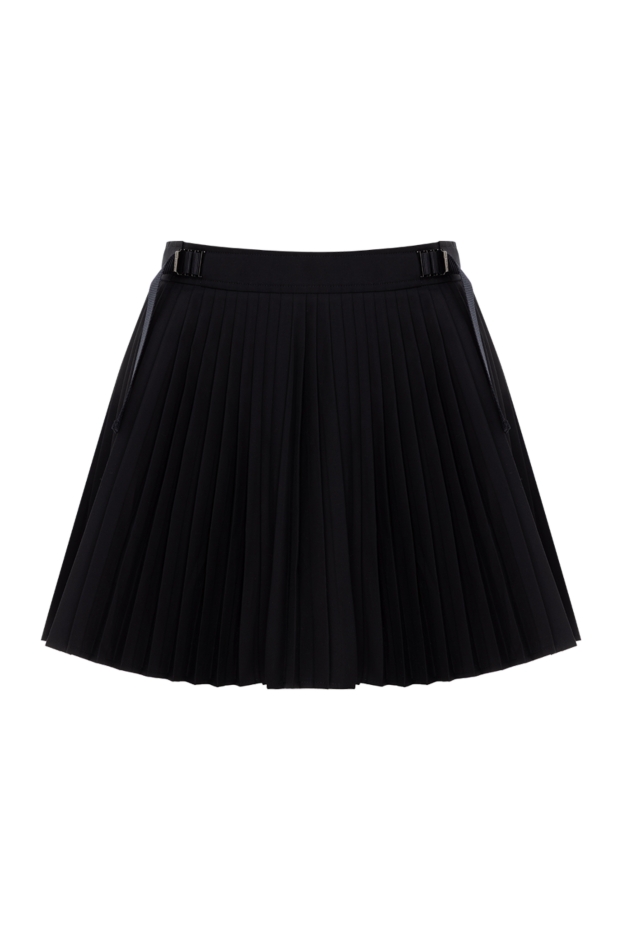 Dior юбка-мини плиссированная черная 185049 - фото 1