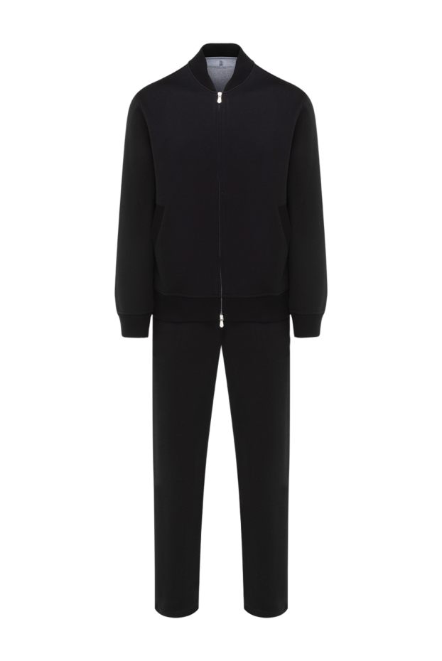 Brunello Cucinelli walking men's suit black with zipper 185128 - photo 1