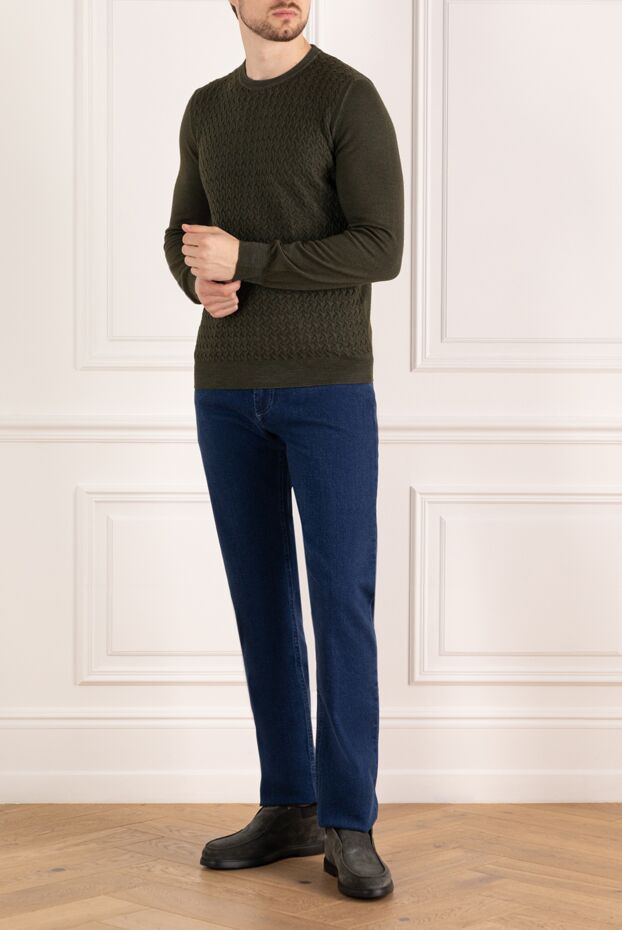 Portofino straight blue jeans for men 185169 - photo 2