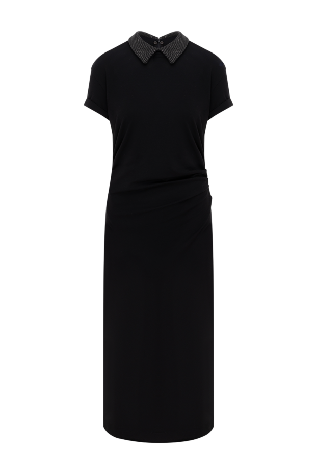 Brunello Cucinelli midi dress with sequins black 185235 - photo 1