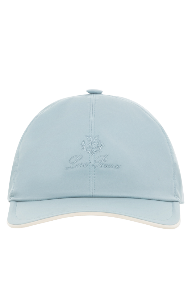 Loro Piana мужская бейсболка из легкой ткани с тоном в тон логотипом 185275 - фото 1