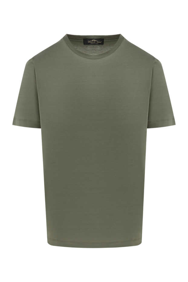 Cesare di Napoli khaki lightweight cotton jersey t-shirt
185341 - photo 1