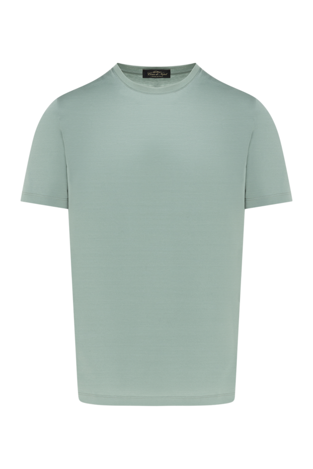 Cesare di Napoli men's silky cotton mint t-shirt
185351 - photo 1