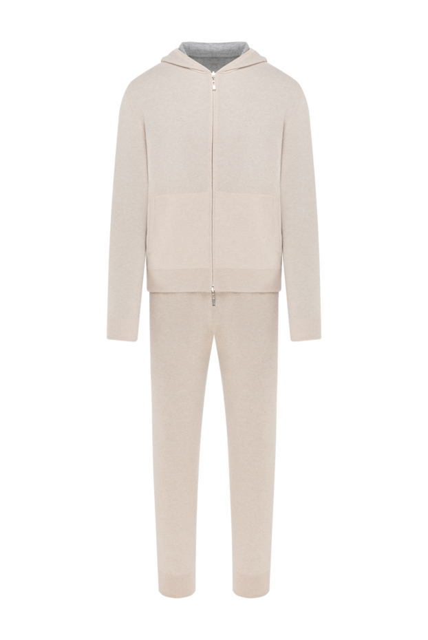 Loro Piana спортивный мужской костюм из кашемира бежевый 185361 - фото 1