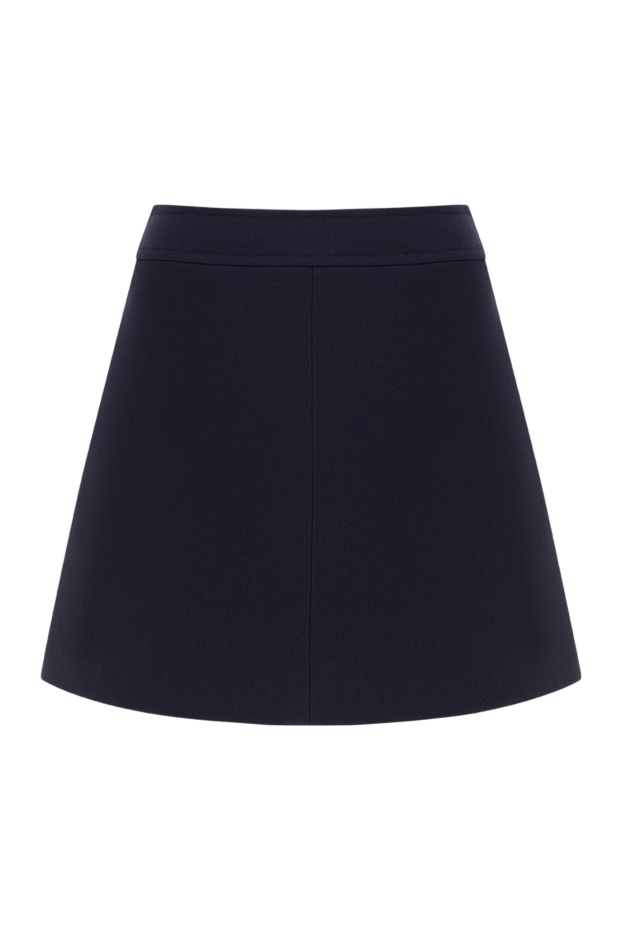 Celine blue wool mini skirt 185414 - photo 1