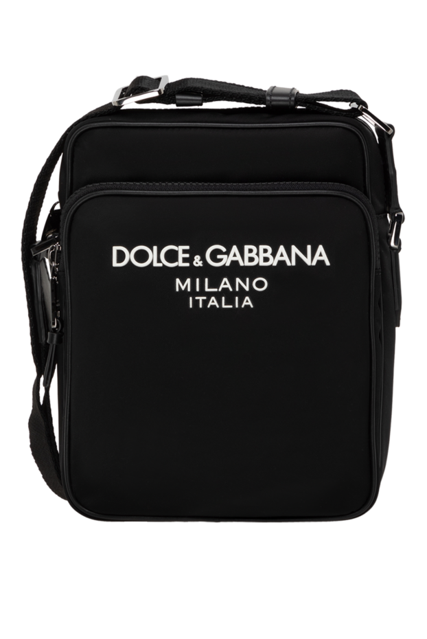 Dolce & Gabbana нейлоннан жасалған және резеңкеленген логотиппен безендірілген көлденең қапшық 185436 - фото 1
