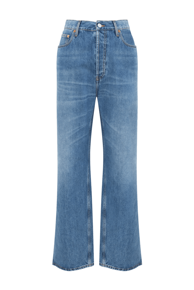 Gucci women's distressed blue flared jeans 185537 - photo 1