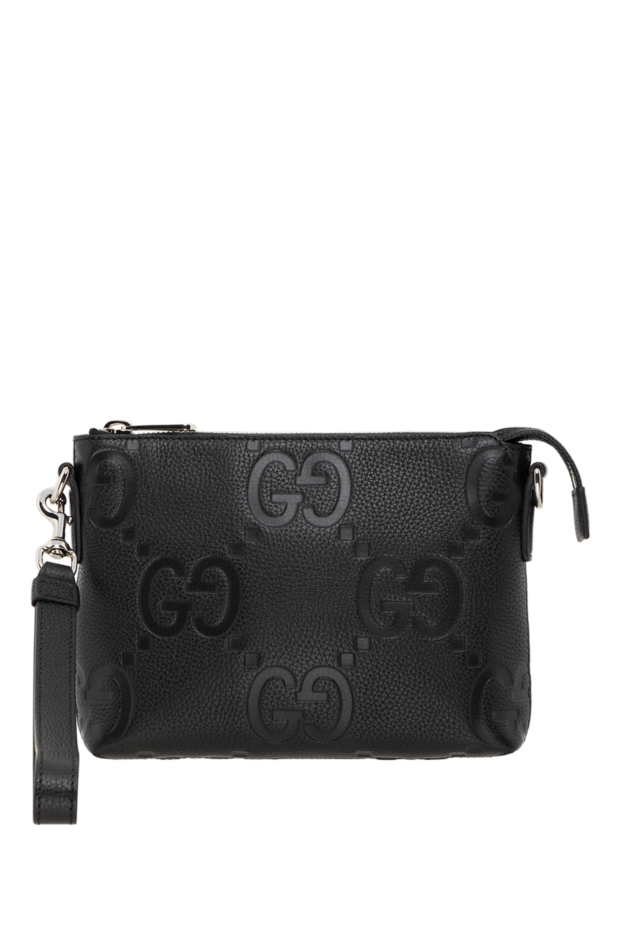 Gucci маленькая сумка-мессенджер с орнаментом jumbo gg 185558 - фото 1