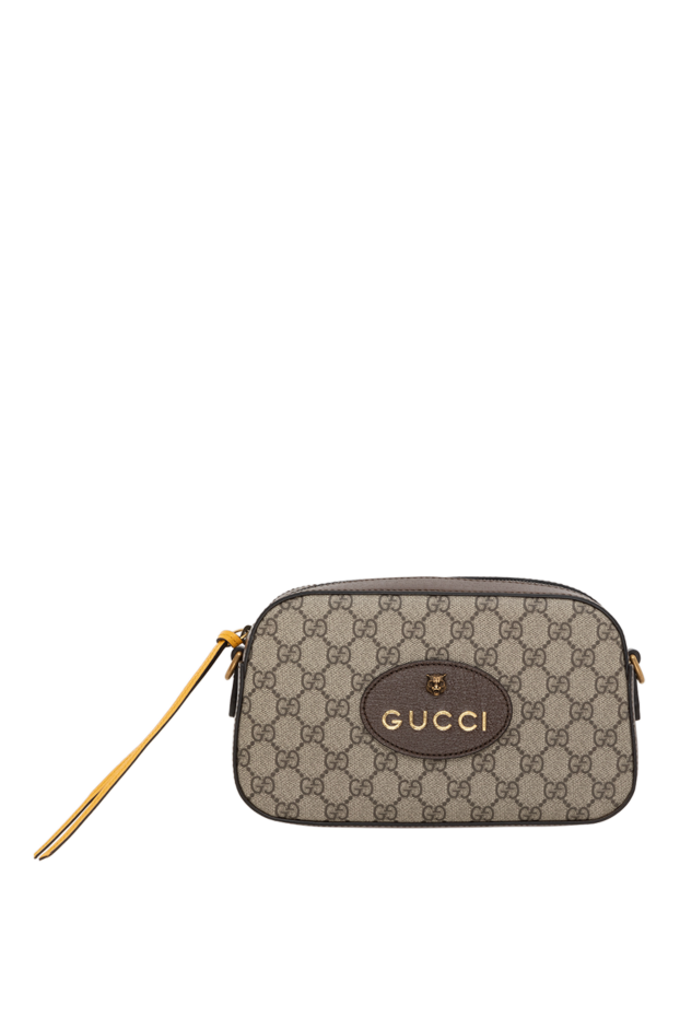 Gucci маленькая сумка-мессенджер с орнаментом gg 185564 - фото 1