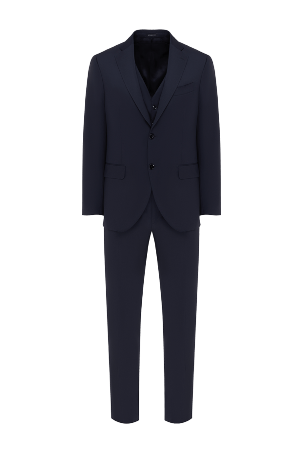 Sartoria Latorre men's classic blue wool suit 185624 - photo 1