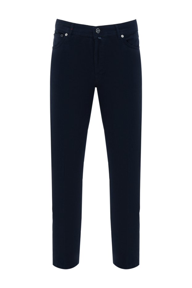 Kiton blue men's jeans with logo 185684 - photo 1
