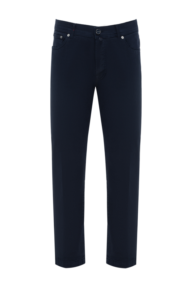 Kiton джинсы классические мужские из хлопка с логотипом 185685 - фото 1