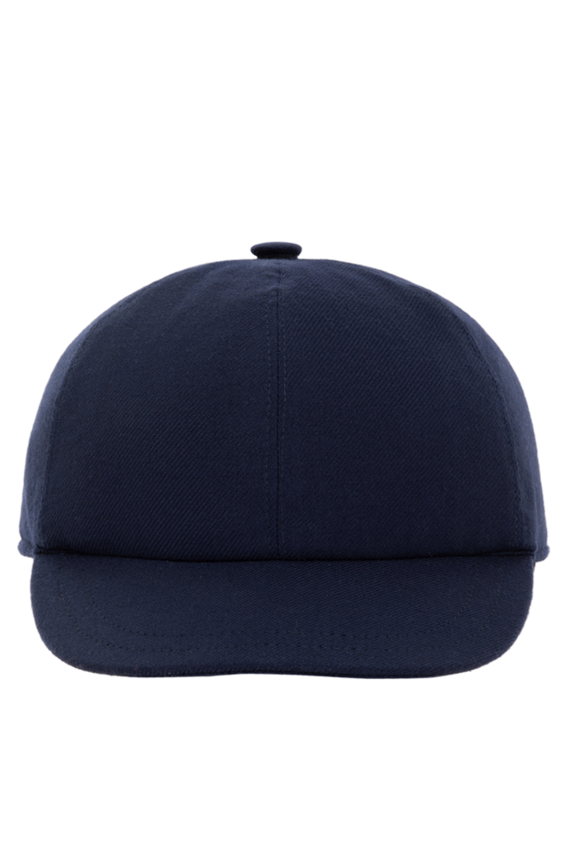 Kiton men's cashmere cap blue 185702 - photo 1