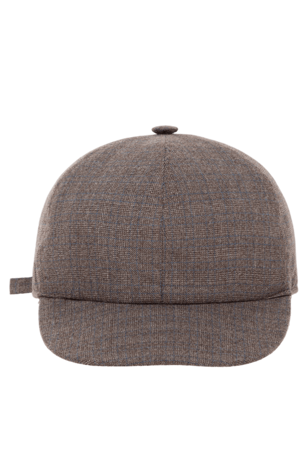 Kiton cashmere cap warm brown 185704 - photo 1