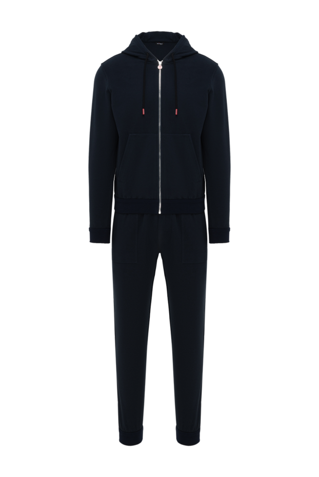 Kiton men's sports suit blue with logo 185712 - photo 1