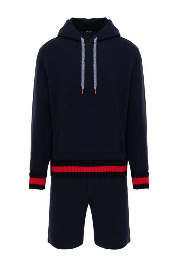 Kiton men's sports suit blue with shorts 185713 - photo 1