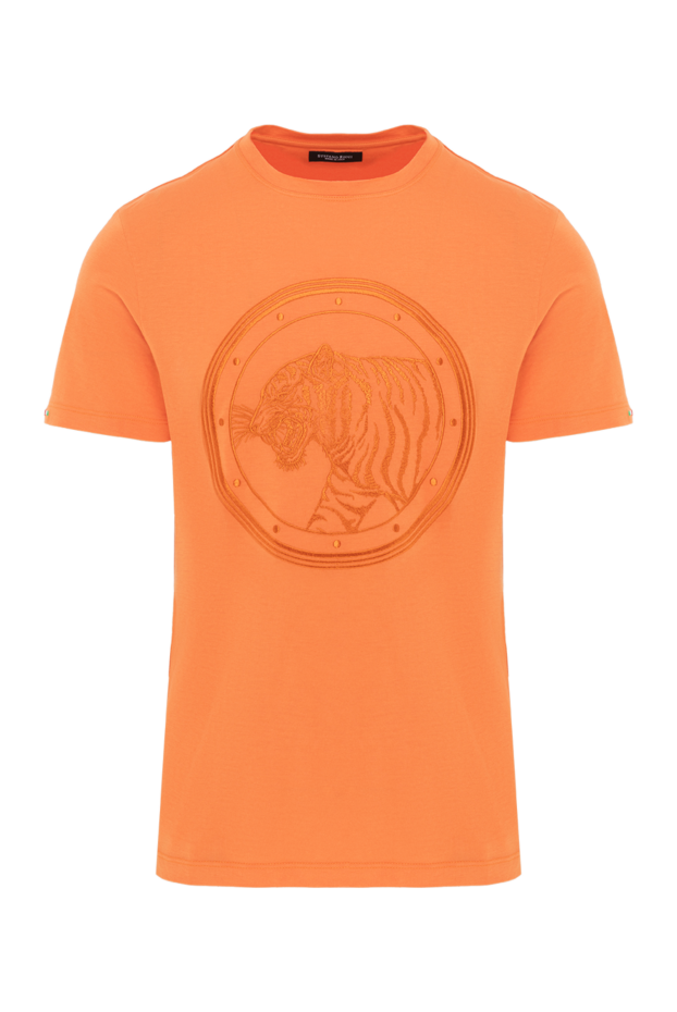 Stefano Ricci orange men's cotton t-shirt 185790 - photo 1
