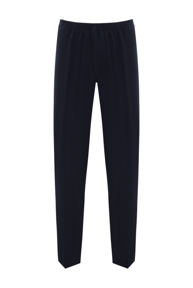 Loro Piana men's blue trousers made of wool and cashmere 185994 - photo 1