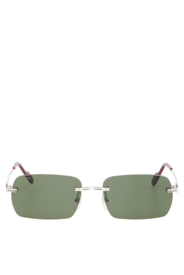 Cartier солнцезащитные безоправные очки piccadilly мужские 186012 - фото 1