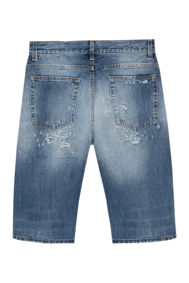 Dolce & Gabbana men's blue shorts with holes 186052 - photo 2