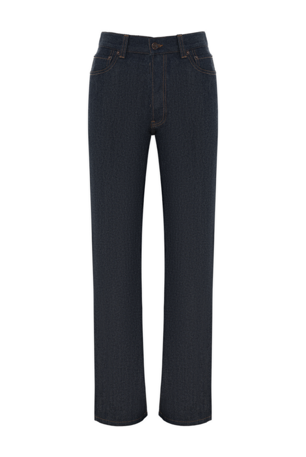 Loro Piana джинсы sade женские синие из хлопка и кашемира 186382 - фото 1
