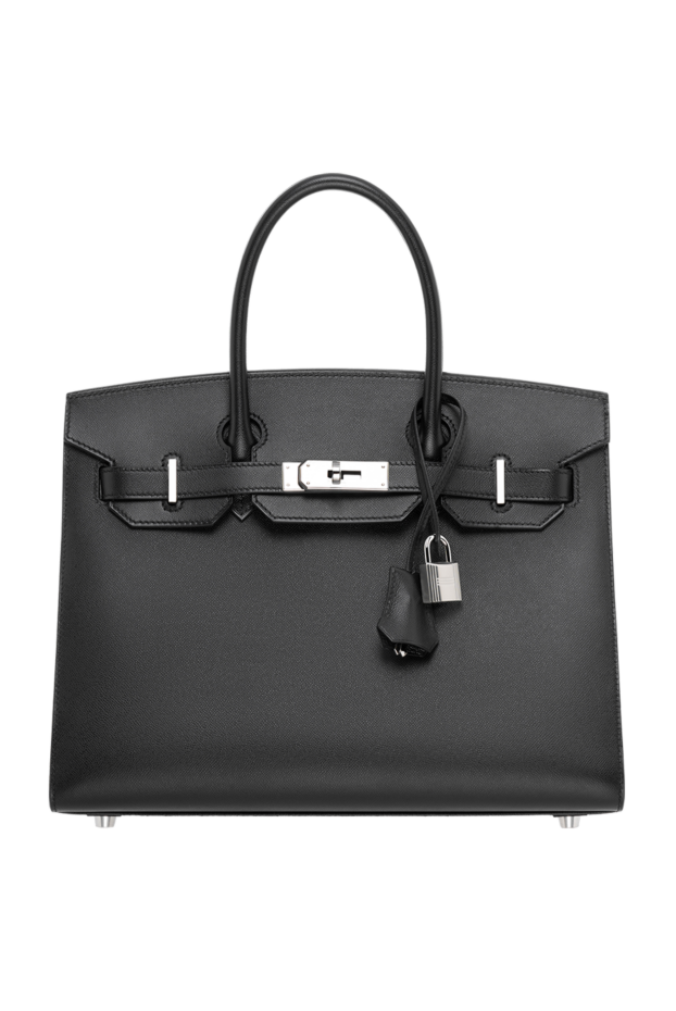 Hermes women's black togo leather birkin bag 186487 - photo 1