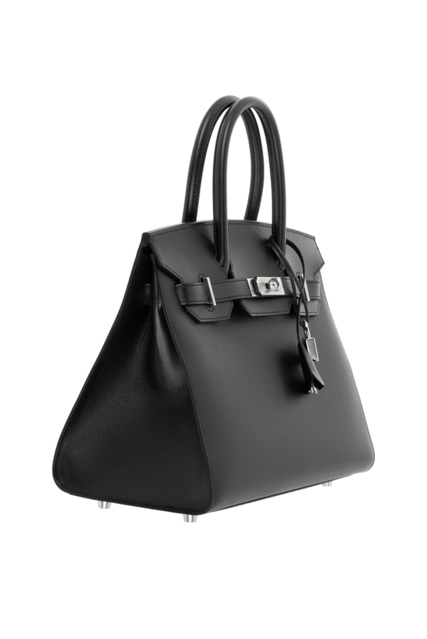 Hermes women's black togo leather birkin bag 186487 - photo 3