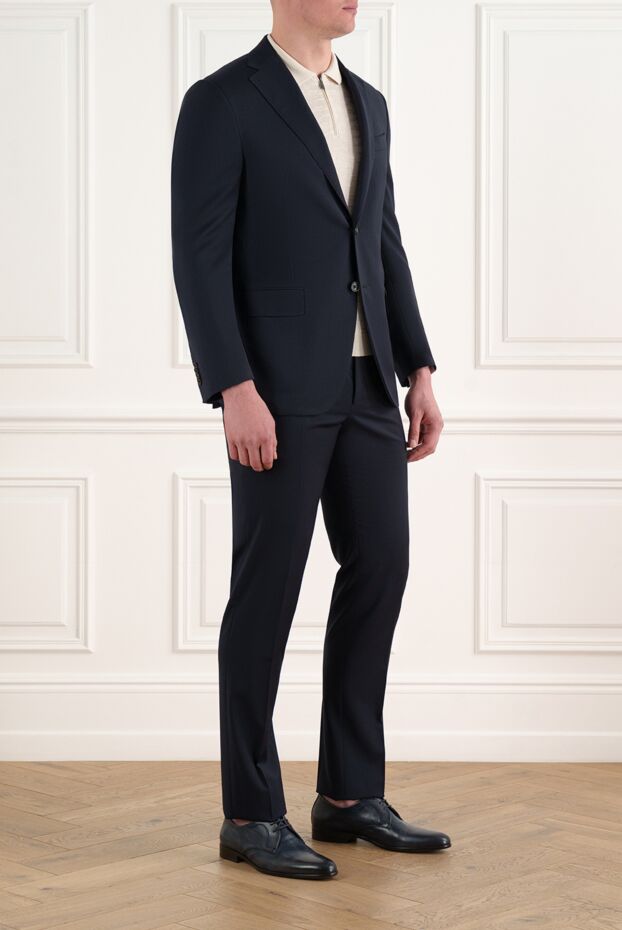 Corneliani classic men's suit blue 186545 - photo 3