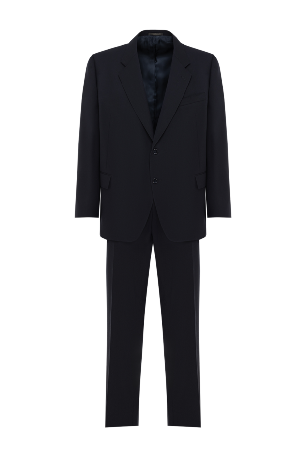 Corneliani black men's wool suit 186552 - photo 1
