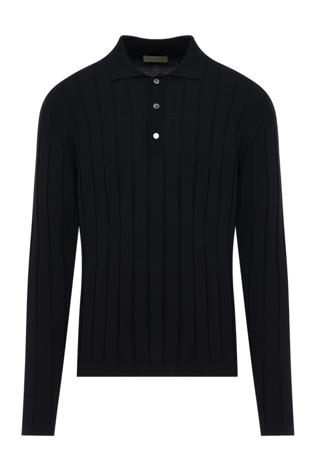 Corneliani black merino wool button down polo shirt
186595 - photo 1