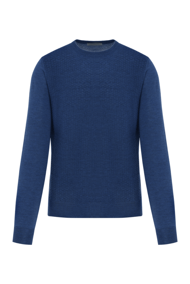 Corneliani blue wool jumper for men 186611 - photo 1