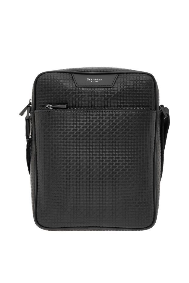 Serapian степандағы north south messenger иық сөмкесі қара түсті 186669 - фото 1